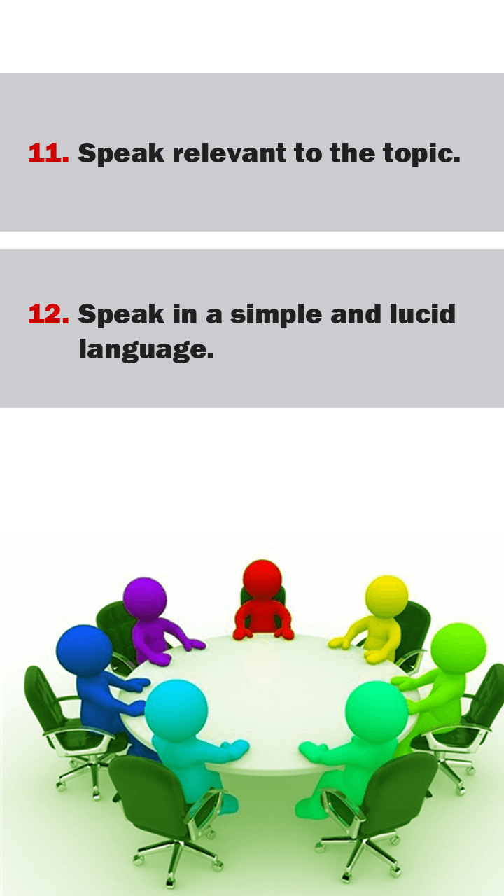 Top 18 Do’s in a Group Discussion
