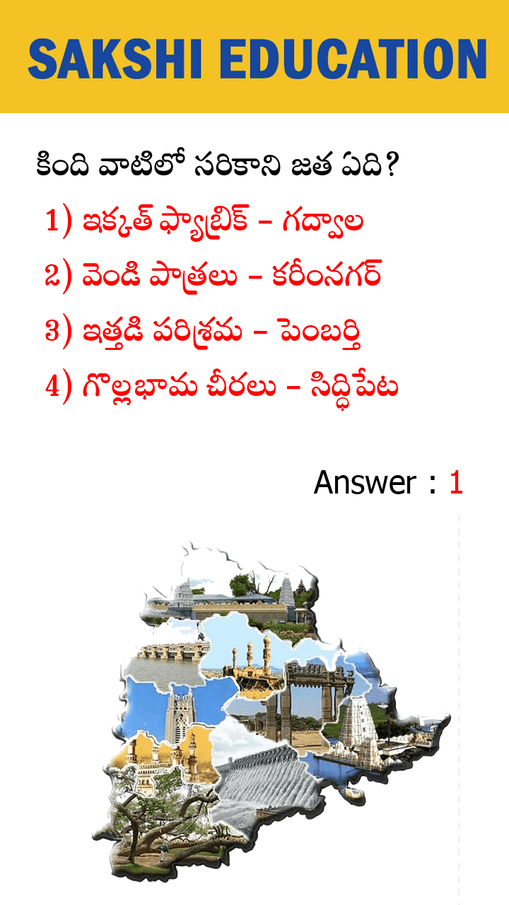 TELANGANA GEOGRAPHY  Important Bitbank