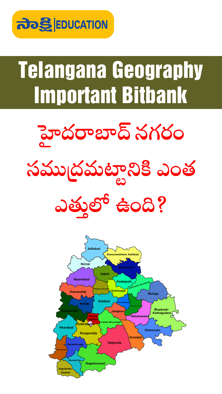 Telangana Geography Important Bitbank
