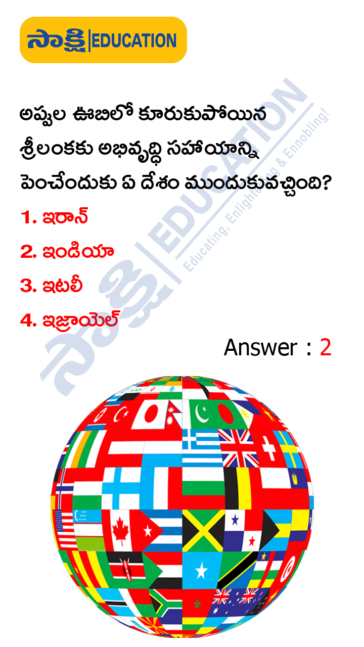 International: Weekly Current Affairs Quiz in Telugu (JAN 22 to 28, 2023)
