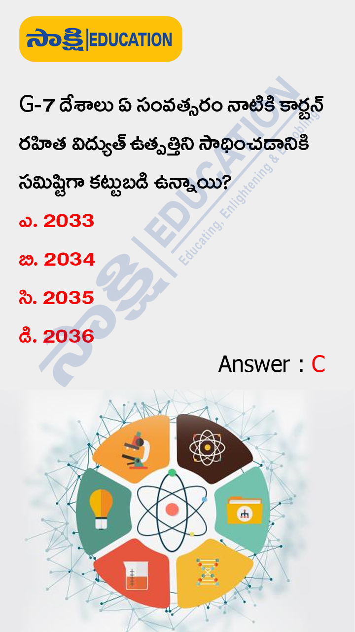 Science & Technology: Weekly Current Affairs Quiz in Telugu (June 18 to 24, 2023)