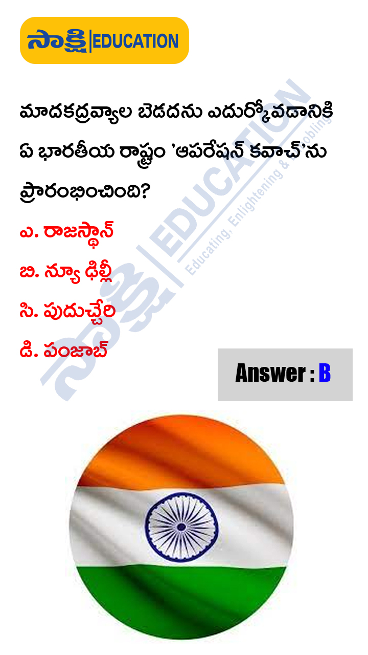 National: Weekly Current Affairs Quiz in Telugu (June 25 to 30, 2023)