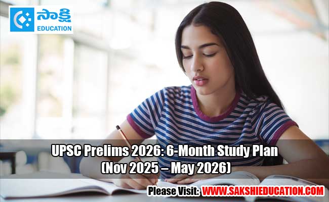 Upsc prelims 2026 6 month study plan nov 2025 may 2026