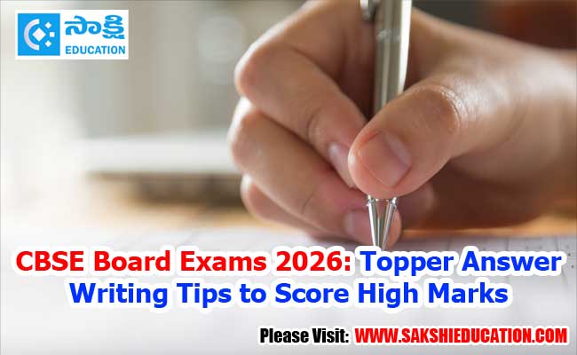 Cbse board exams 2026 topper answer writing tips to score high marks
