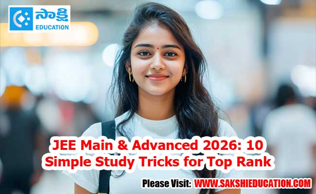 Jee main advanced 2026 10 simple study tricks for top rank