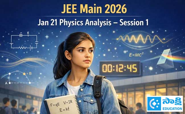 Jee main 2026 jan 21 physics analysis session 1 difficulty level ...