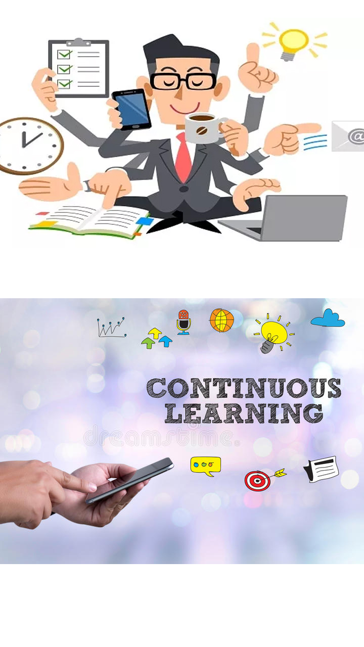 Commit to continued/continuous learning