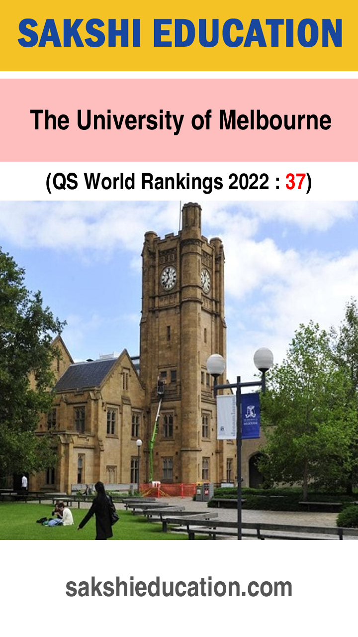 2. The University of Melbourne  (Parkville Campus, Parkville Australia)
