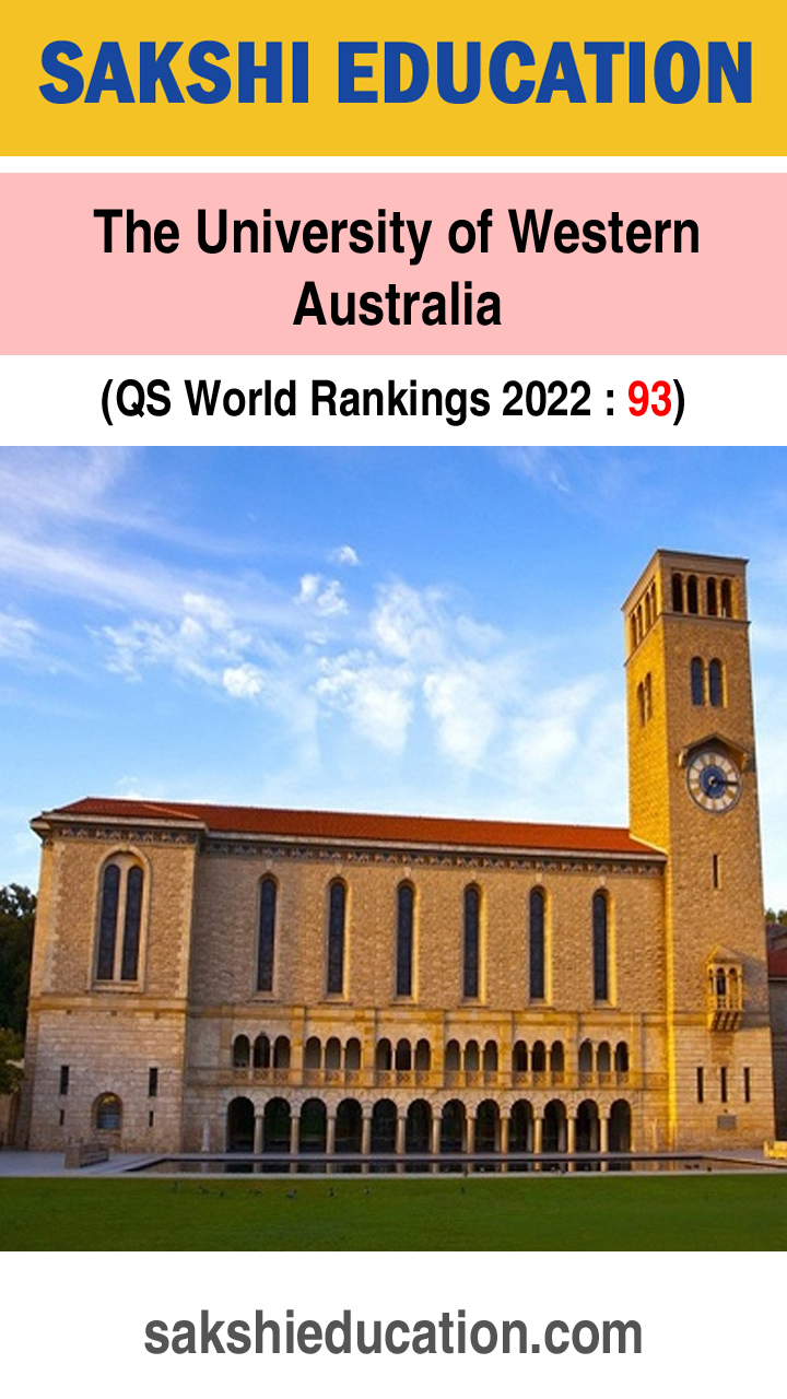 7. The University of Western Australia   (Perth, Perth Australia)