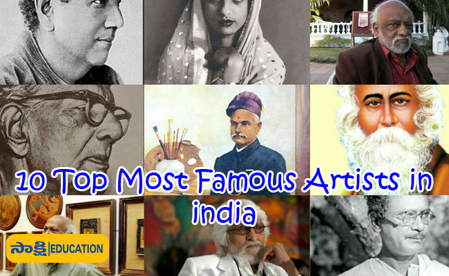 top 10 famous artists in india