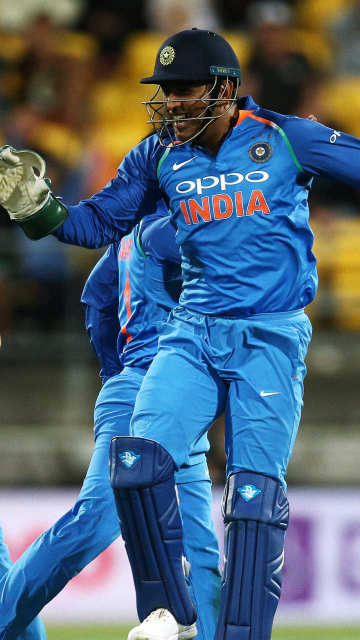 Dhoni ranks first in the all-time dismissals list by Indian wicket-keepers with 294 dismissals total.