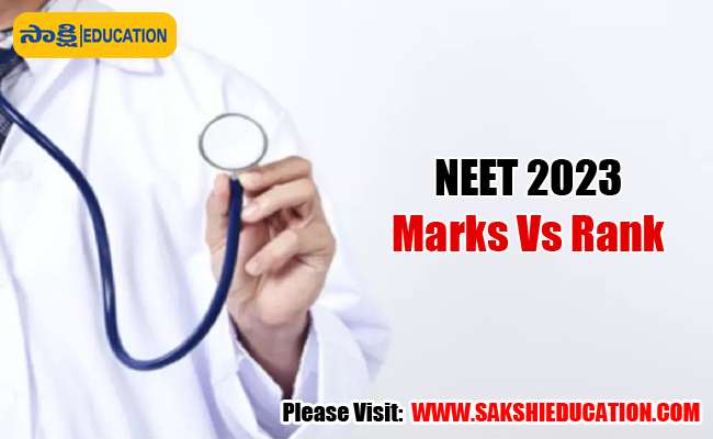 Neet 2023 Marks Vs Rank