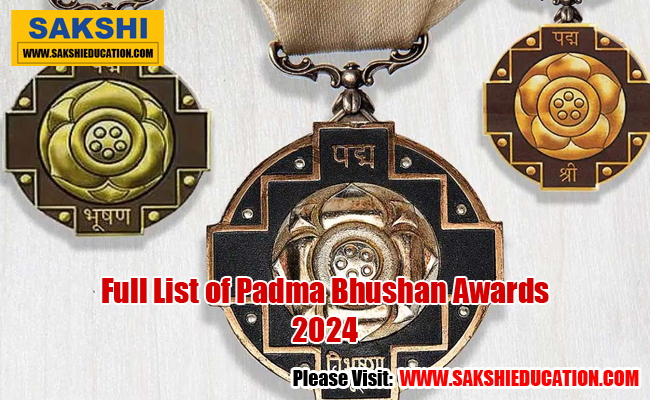 Full List of Padma Bhushan Awards 2024 Winners