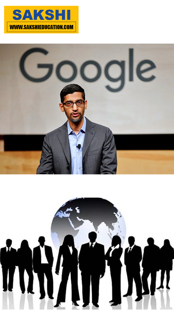 Sundar Pichai  (Current Status: CEO of Google and Alphabet)