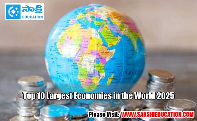 Top 10 largest economies in the world 2025