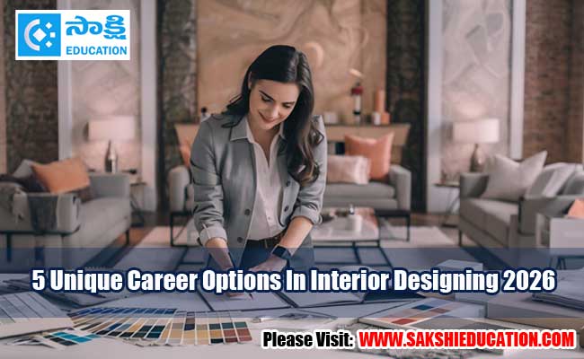 5 unique career options in interior designing 2026