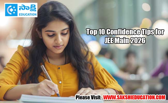 Top 10 confidence tips for jee main 2026