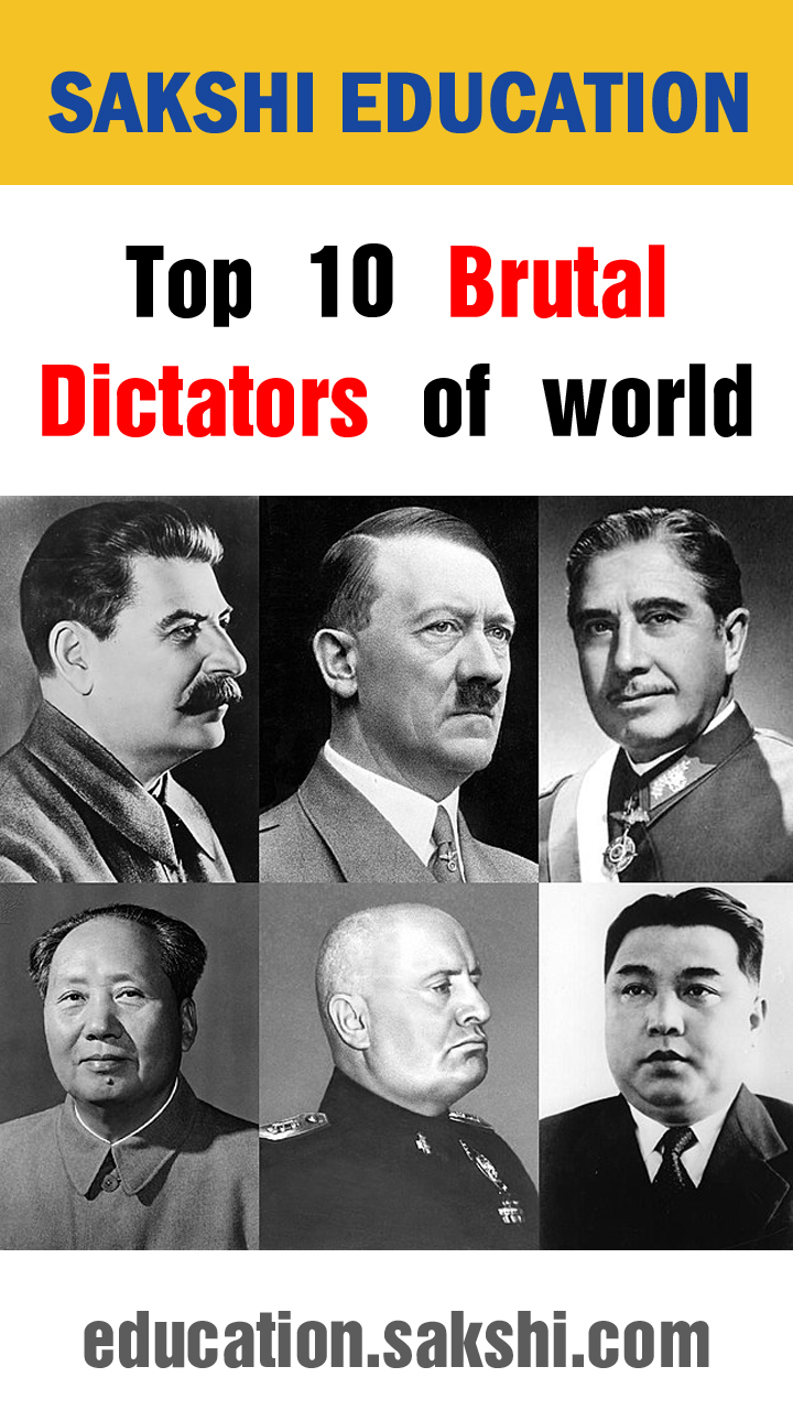 Reklame Hotellet halt top 10 brutal dictators of world